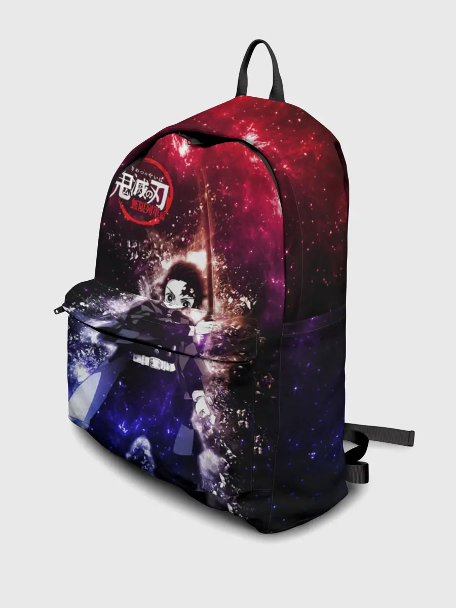 Рюкзак джинсовый / Танджиро Камадо Kimetsu no Yaiba