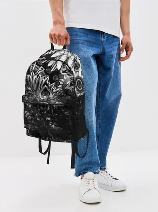Рюкзак джинсовый / Floral Pattern