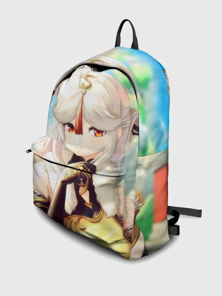 Рюкзак джинсовый / Геншин Импакт Нин Гуан