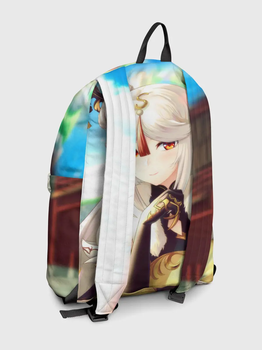 Рюкзак джинсовый / Геншин Импакт Нин Гуан