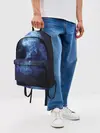 Рюкзак джинсовый / Призрачный череп