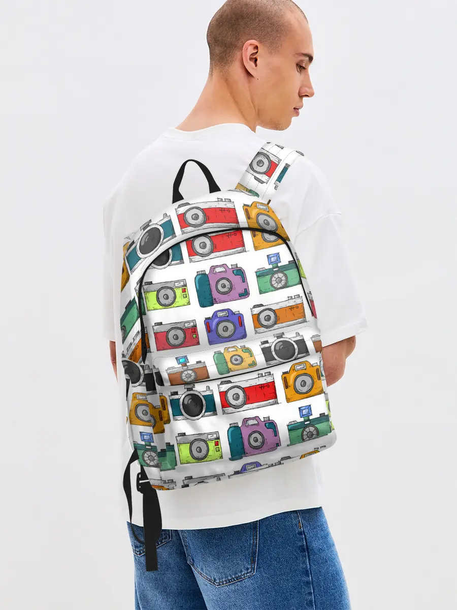 Рюкзак джинсовый / Фотоаппараты