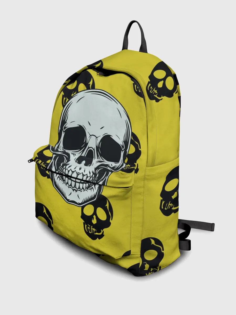 Рюкзак джинсовый / Yellow Skulls