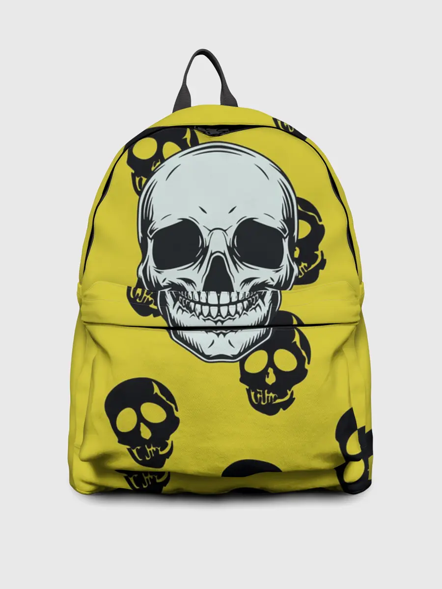Рюкзак джинсовый / Yellow Skulls