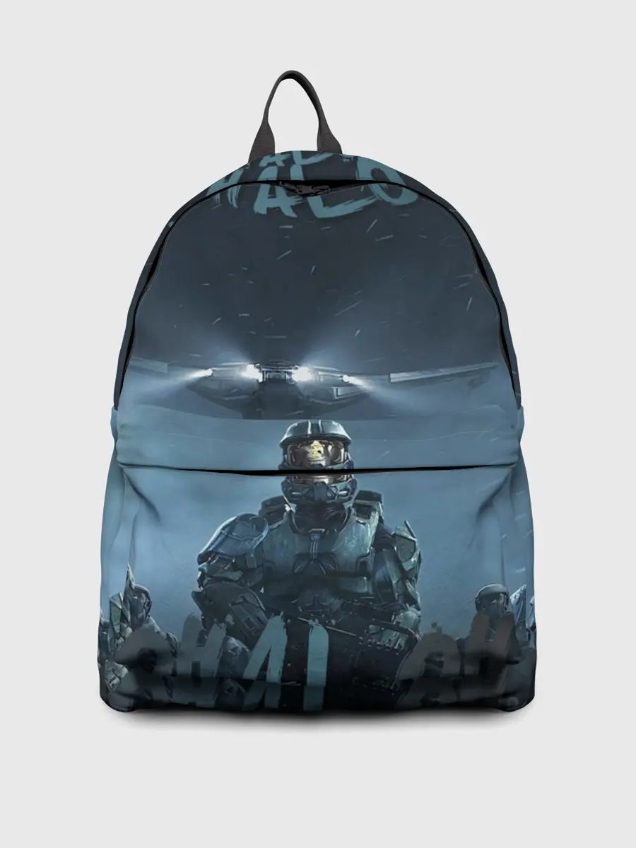 Рюкзак джинсовый / Halo calligraphy