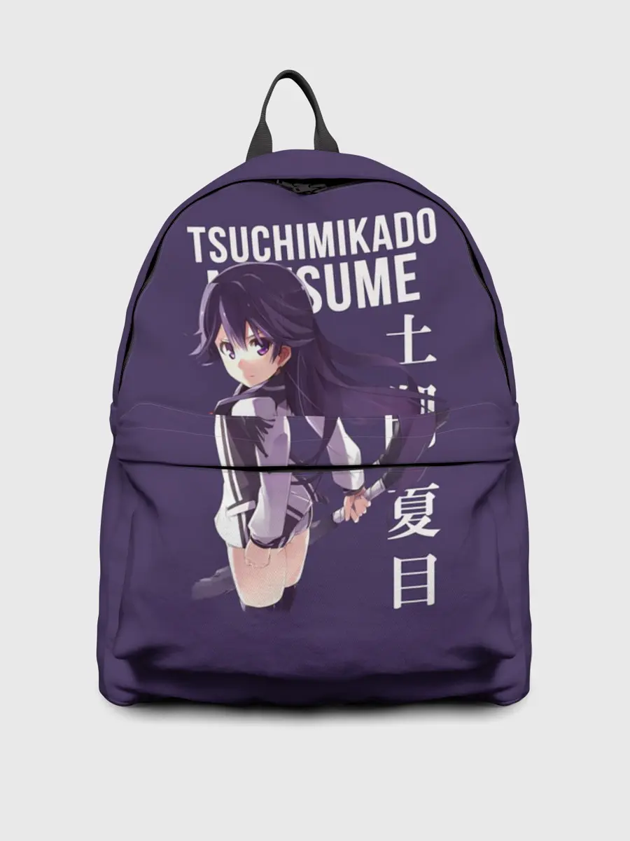 Рюкзак джинсовый / Natsume Tsuchimikado / anime