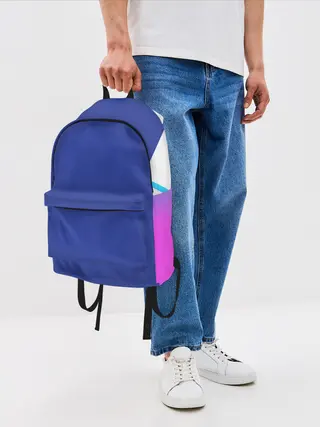 Рюкзак джинсовый / NEON GRADIENT FITNESS UNIFORM