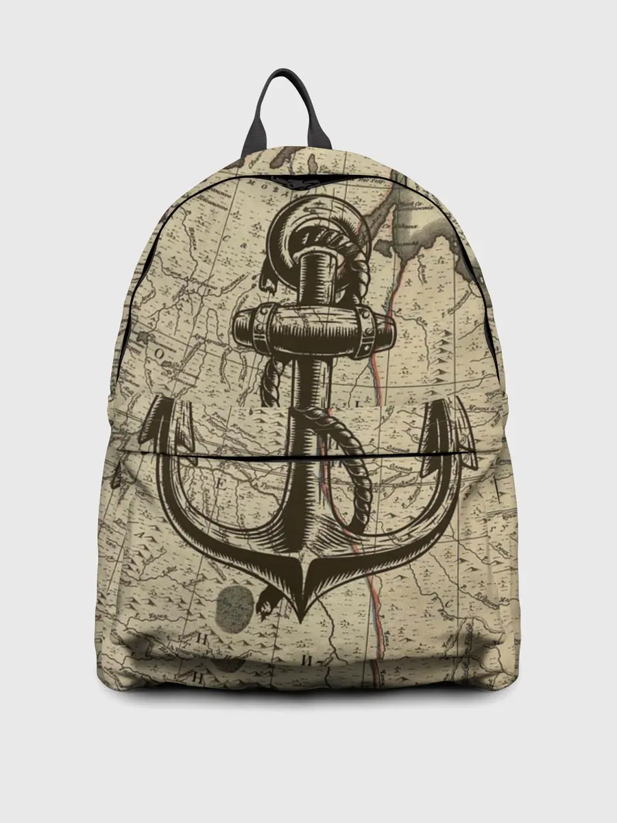 Рюкзак джинсовый / Морская Карта