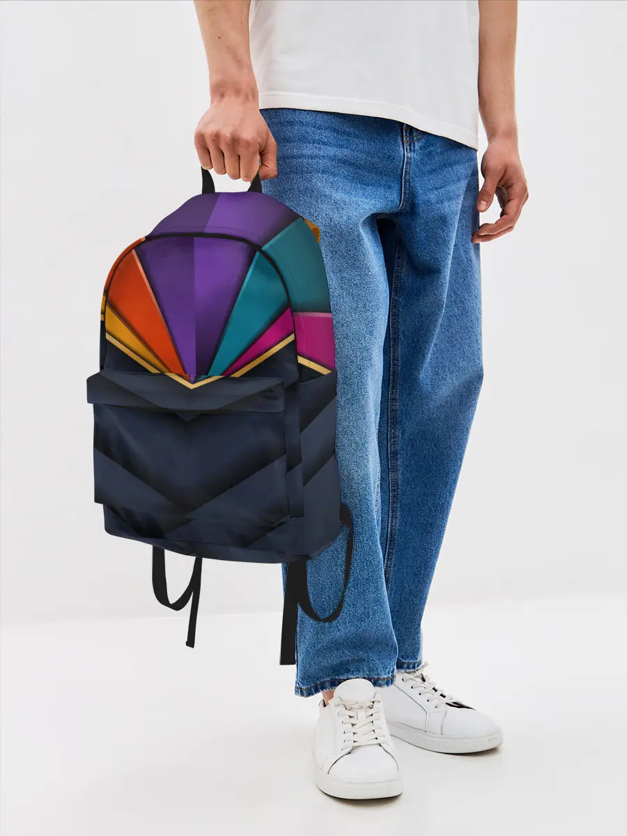 Рюкзак джинсовый / 3D luxury