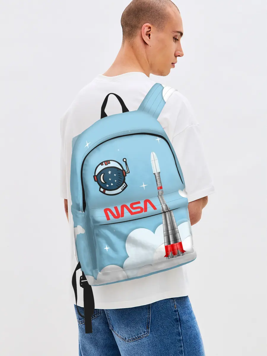 Рюкзак джинсовый / Mission NASA