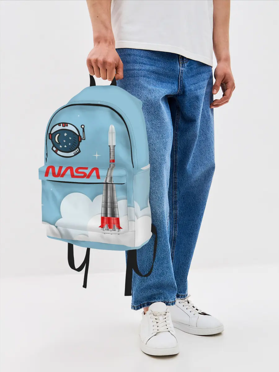 Рюкзак джинсовый / Mission NASA
