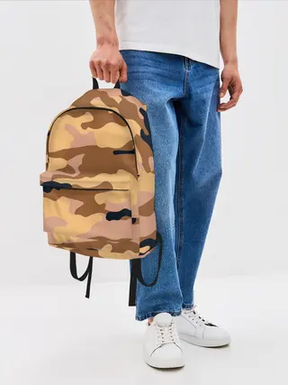 Рюкзак джинсовый / Камуфляж