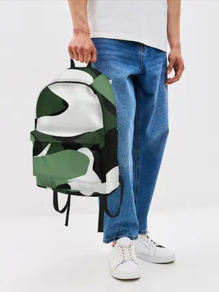 Рюкзак джинсовый / Камуфляж