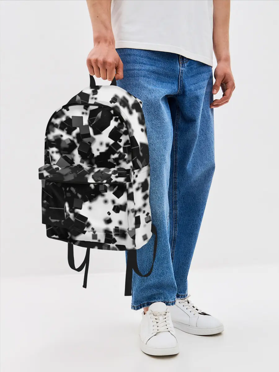 Рюкзак джинсовый / KUBIKI