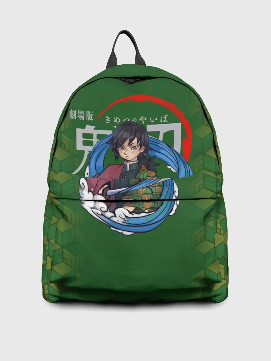 Рюкзак джинсовый / Гию Томиока Kimetsu no Yaiba