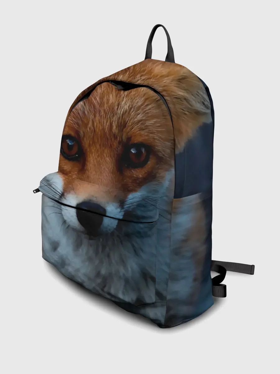 Рюкзак джинсовый / Мудрая лиса