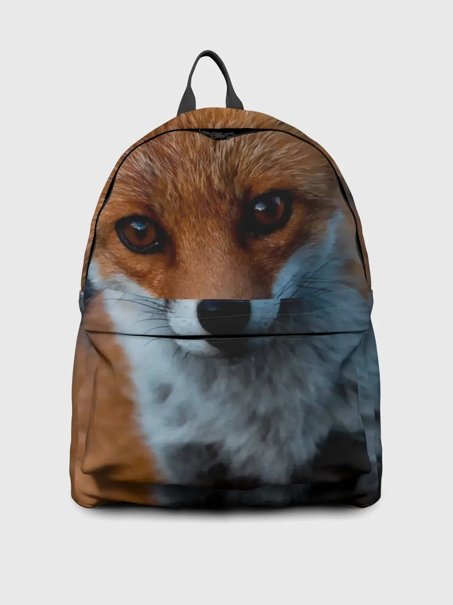 Рюкзак джинсовый / Мудрая лиса