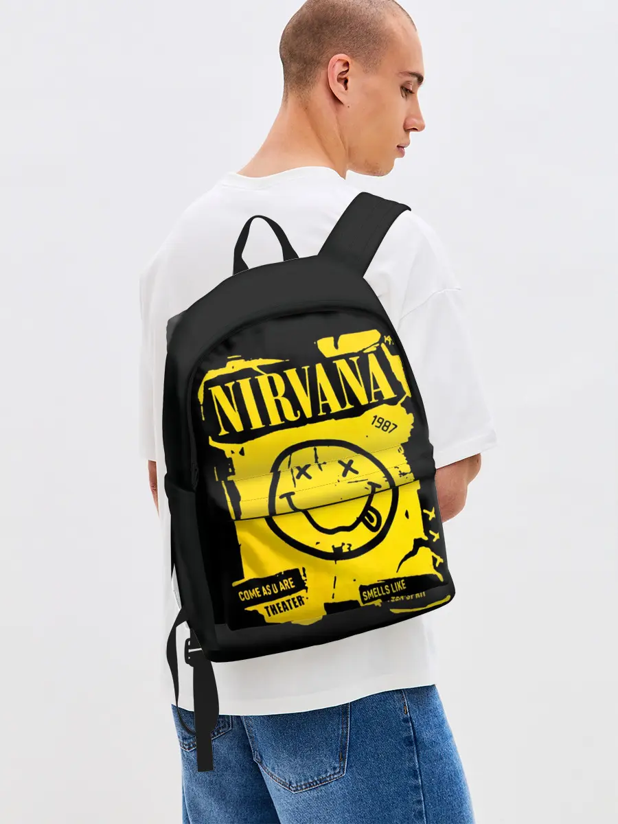 Рюкзак джинсовый / Nirvana 1987