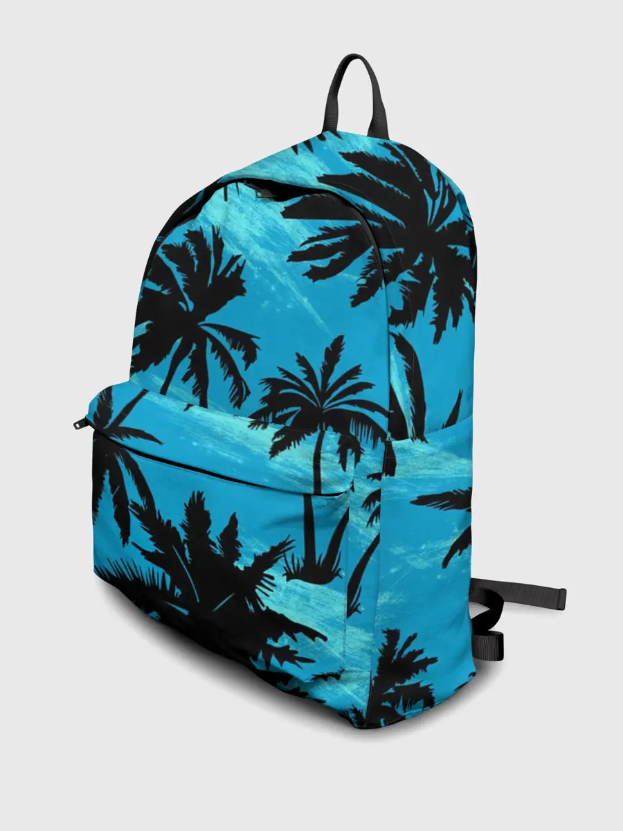 Рюкзак джинсовый / Пальмы в Горизонте