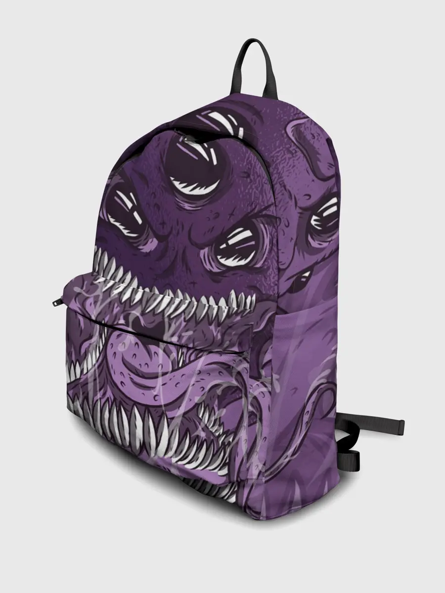 Рюкзак джинсовый / Инопланетное чудовище