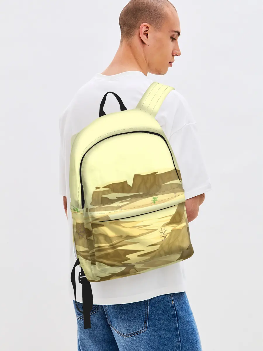 Рюкзак джинсовый / Пустыня