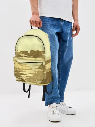 Рюкзак джинсовый / Пустыня