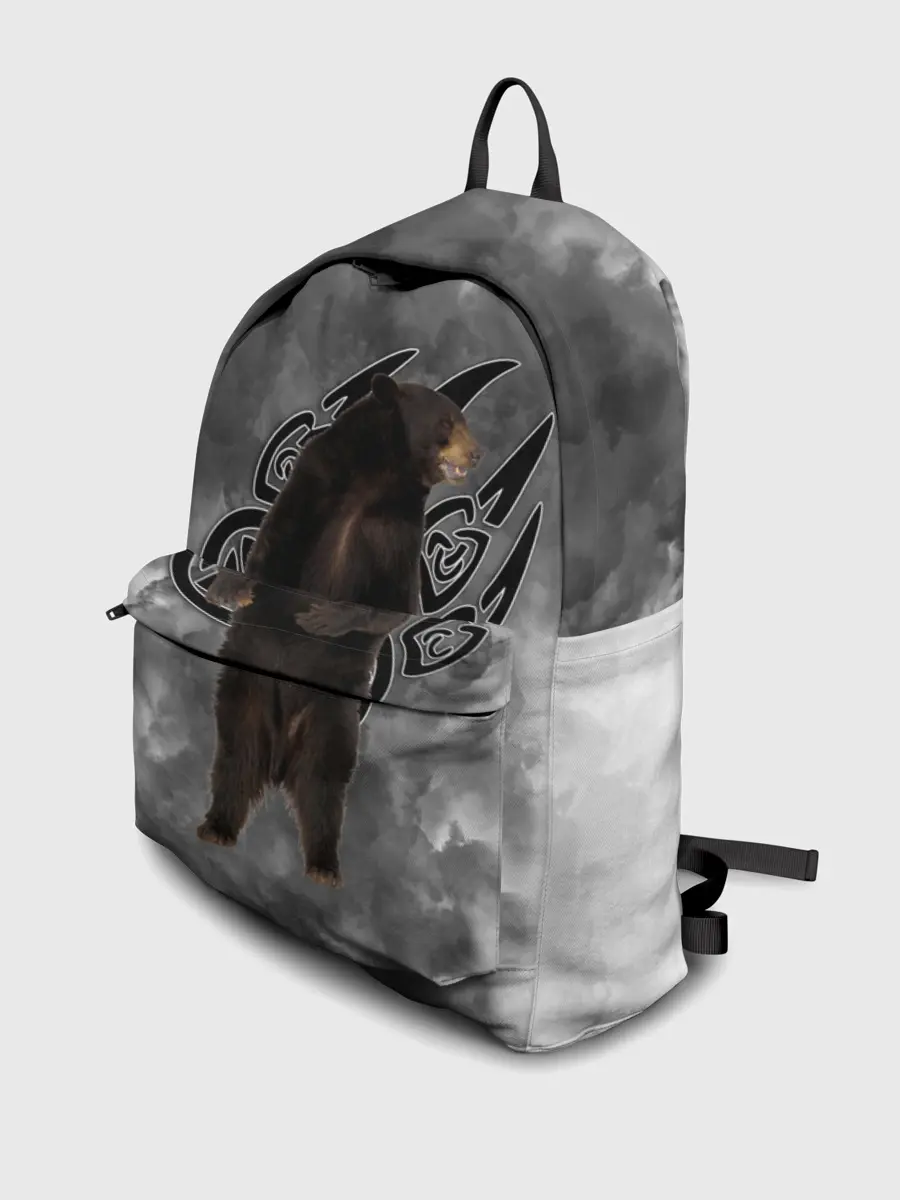 Рюкзак джинсовый / НЕ БУДИ ЛИХО / ВЕЛЕС