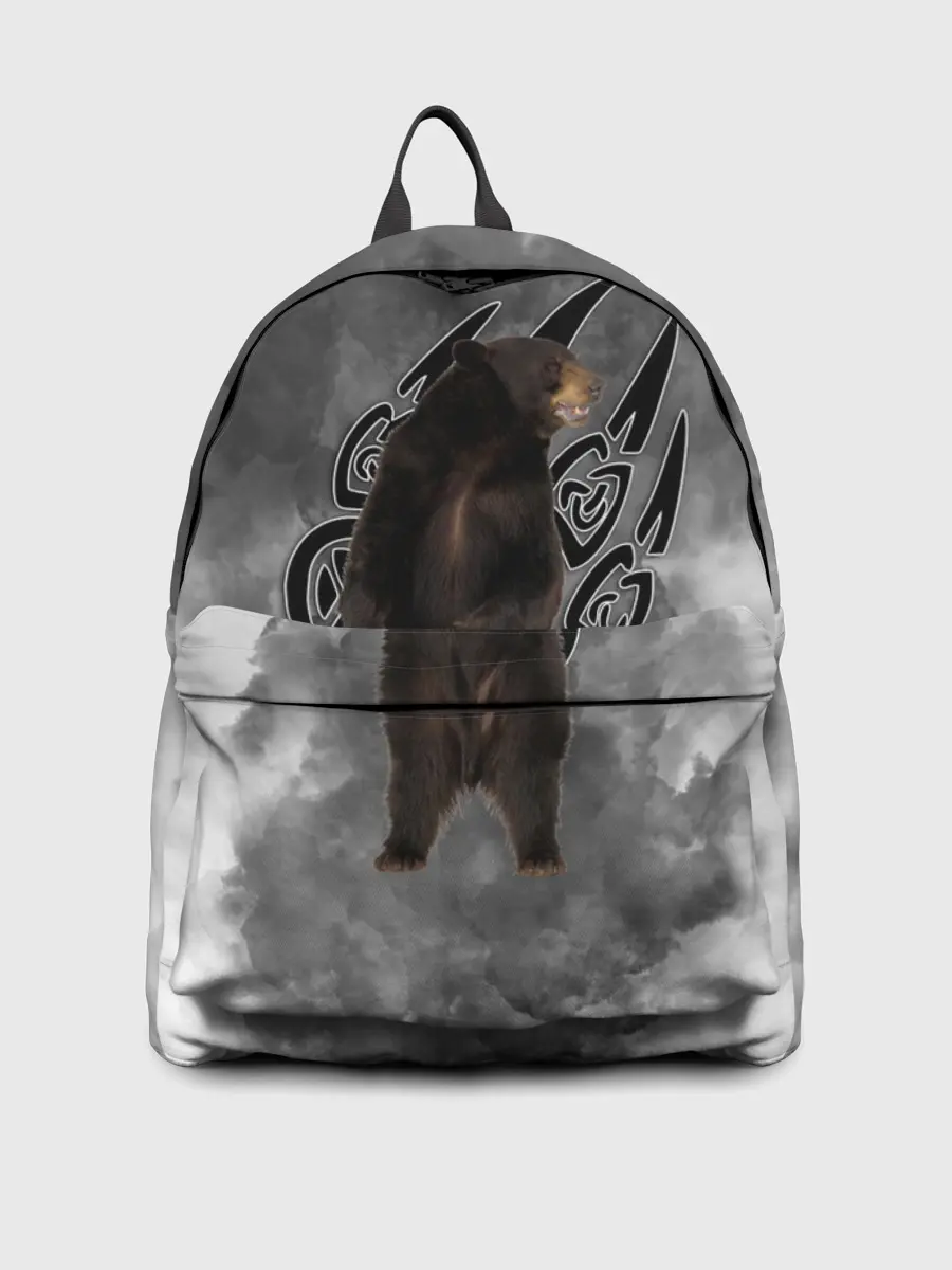 Рюкзак джинсовый / НЕ БУДИ ЛИХО / ВЕЛЕС