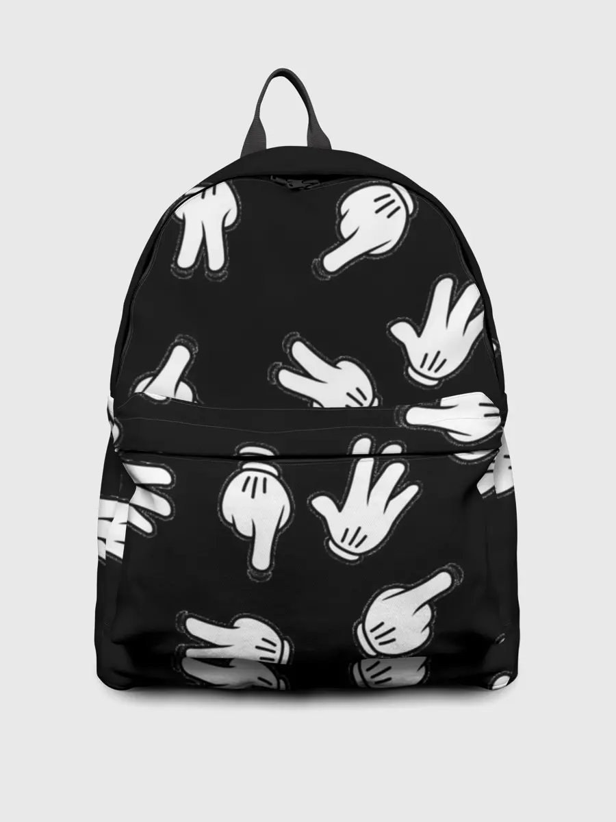 Рюкзак джинсовый / Множество рук