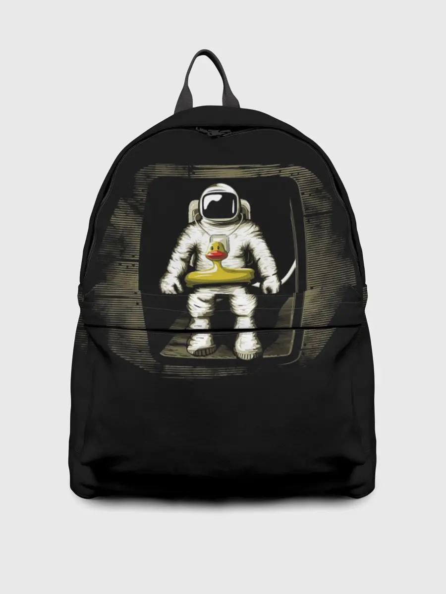 Рюкзак джинсовый / Первая Высадка На Луну