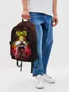 Рюкзак джинсовый / Кёджуро Ренгоку Kimetsu no Yaiba