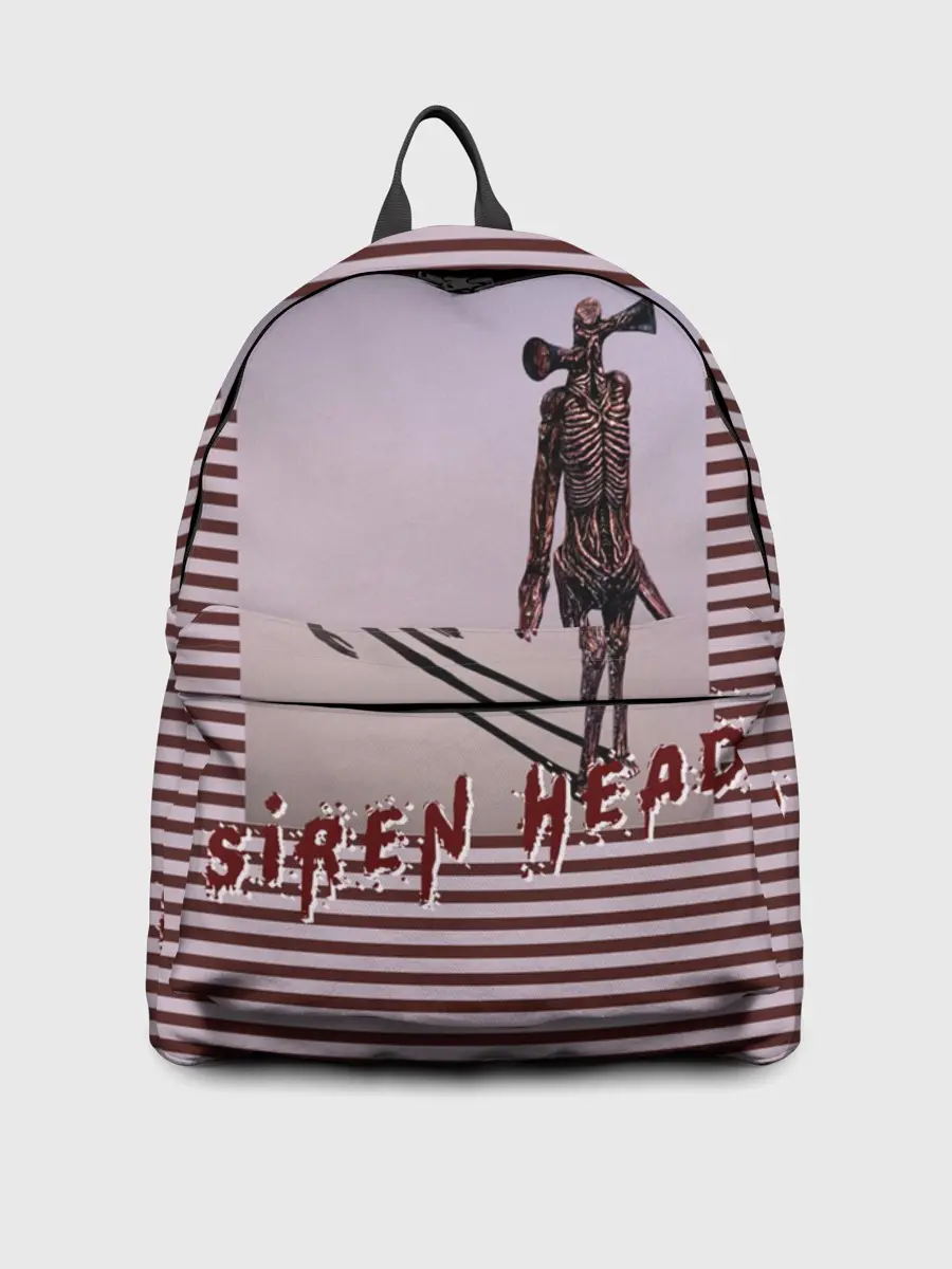 Рюкзак джинсовый / Сиреноголовый Полосатый