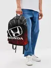Рюкзак джинсовый / HONDA / ХОНДА / СЕТКА