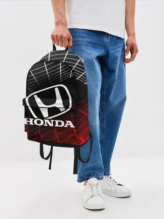 Рюкзак джинсовый / HONDA / ХОНДА / СЕТКА