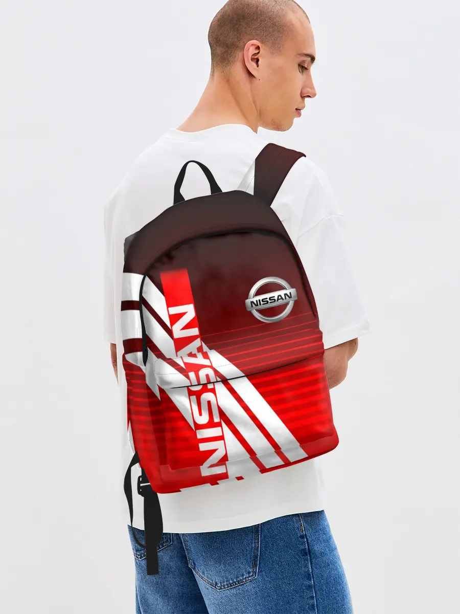 Рюкзак джинсовый / NISSAN / НИССАН / СПОРТ