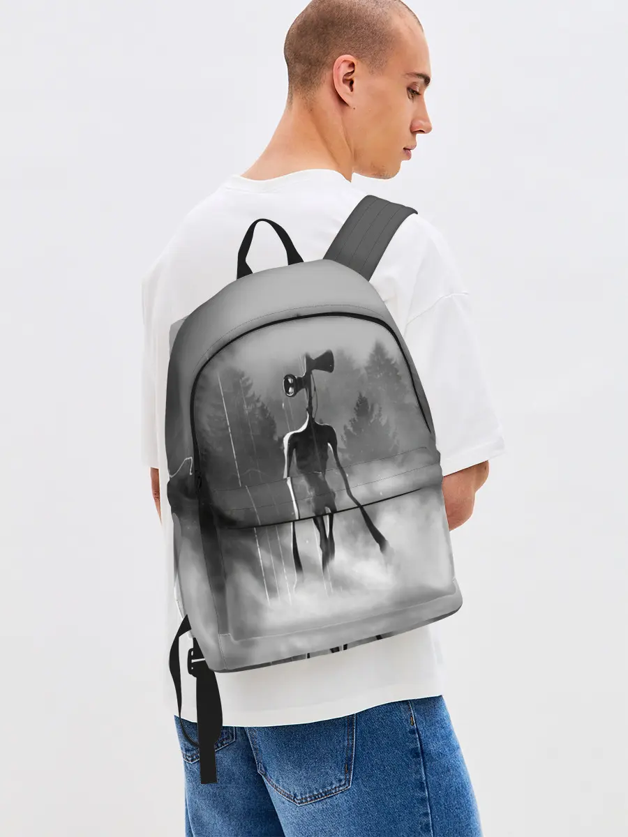 Рюкзак джинсовый / Сиреноголовый в Лесу