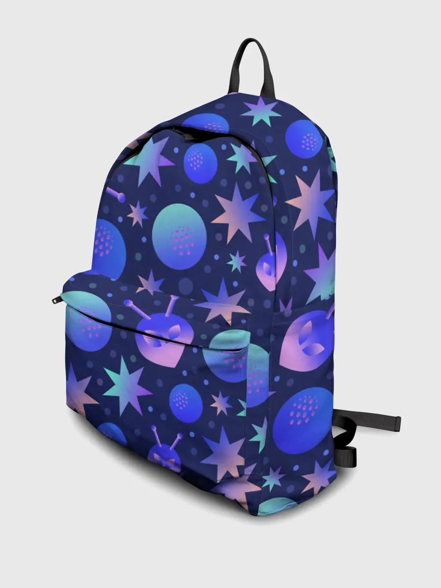 Рюкзак джинсовый / Космический микс