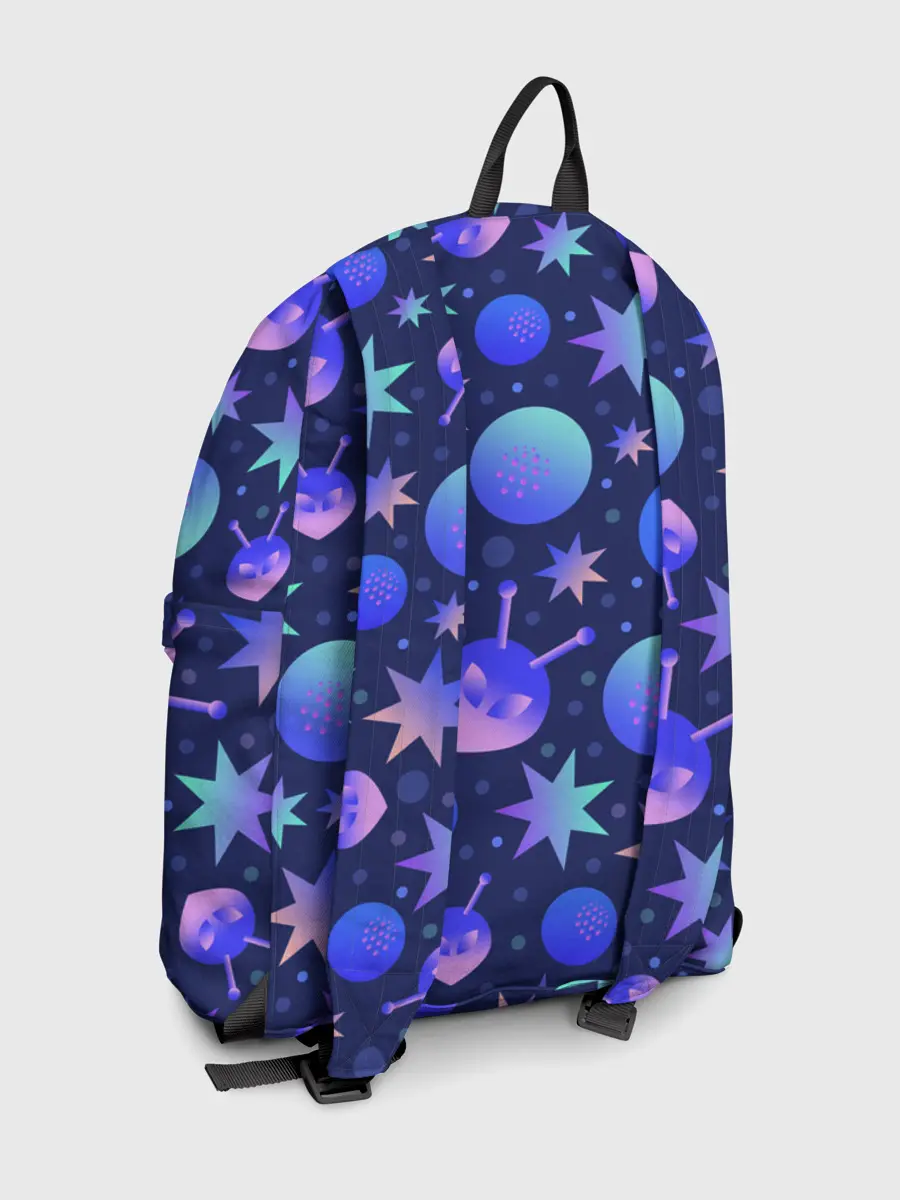 Рюкзак джинсовый / Космический микс