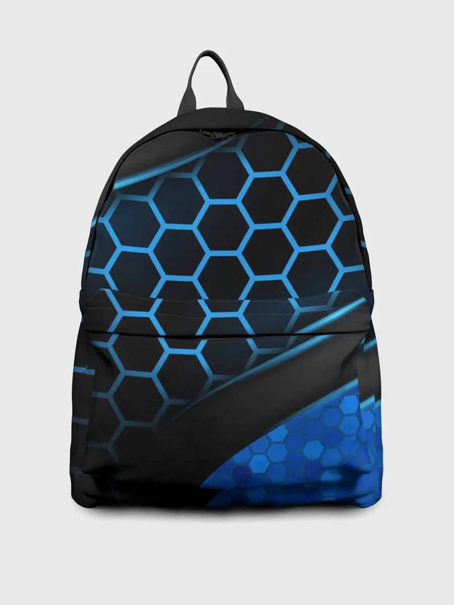 Рюкзак джинсовый / 3D luxury blue 3Д СОТЫ и плиты