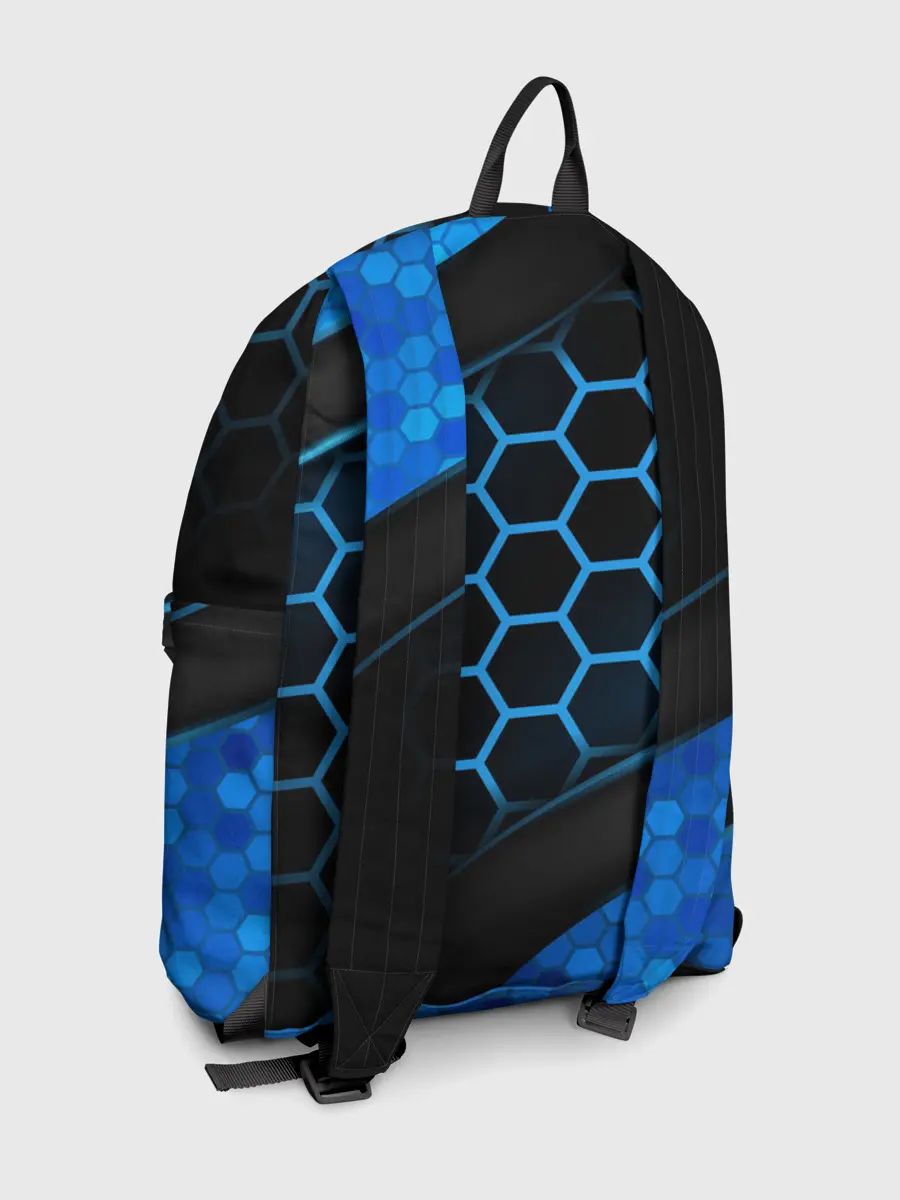 Рюкзак джинсовый / 3D luxury blue 3Д СОТЫ и плиты