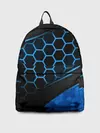 Рюкзак джинсовый / 3D luxury blue 3Д СОТЫ и плиты