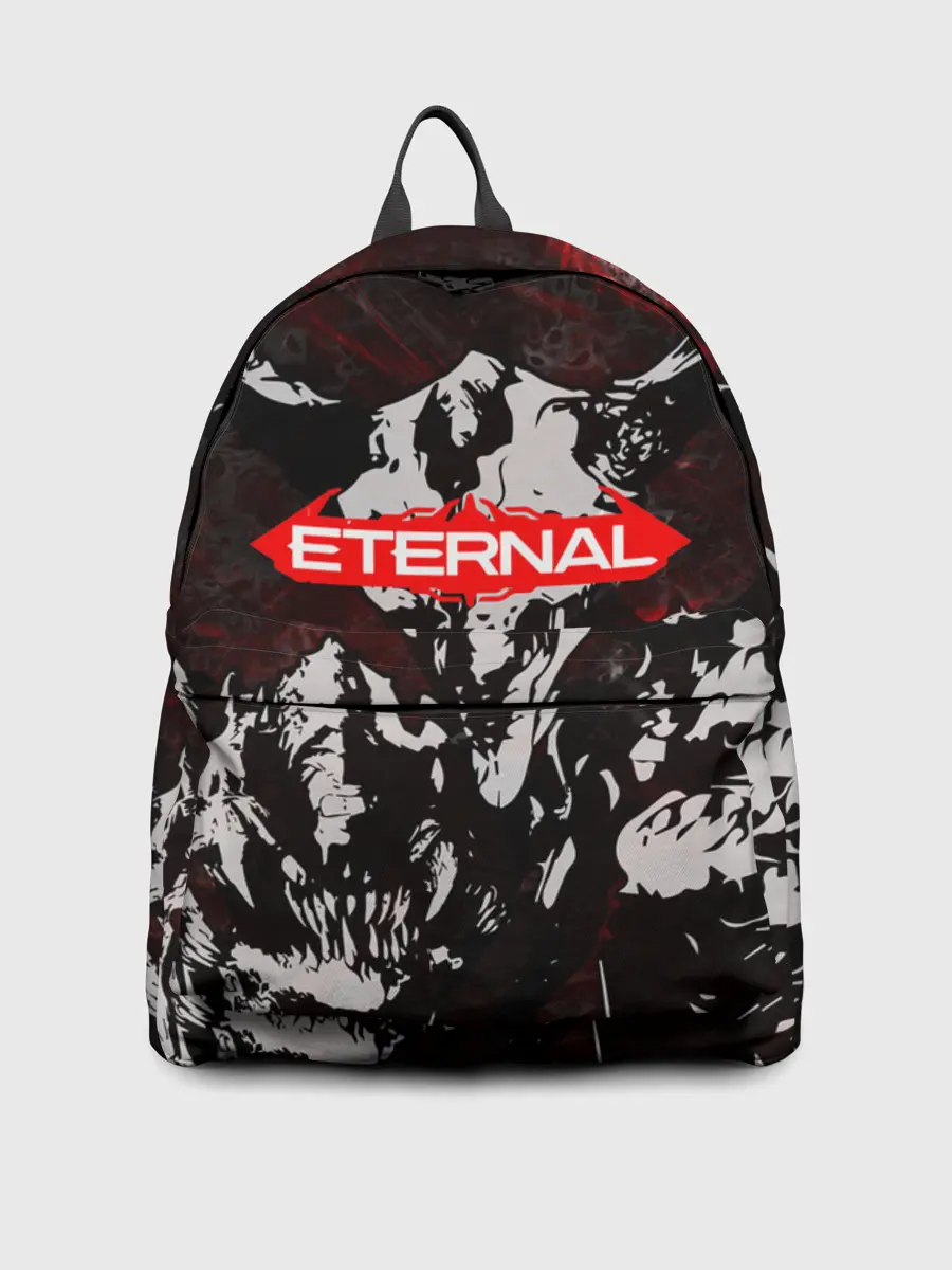 Рюкзак джинсовый / DOOM ETERNAL DEMONS