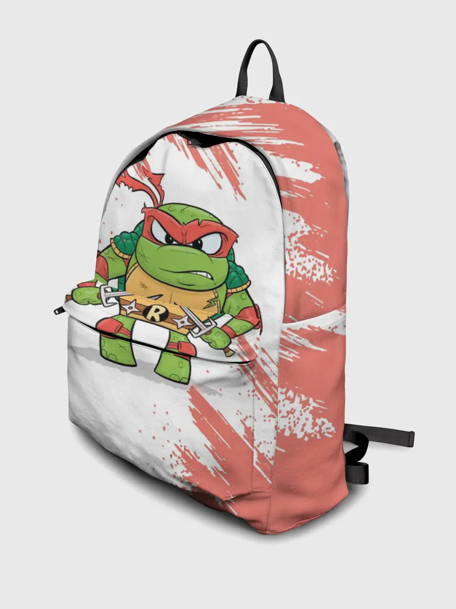 Рюкзак джинсовый / ЧЕРЕПАШКИ НИНДЗЯ - РАФАЭЛЬ