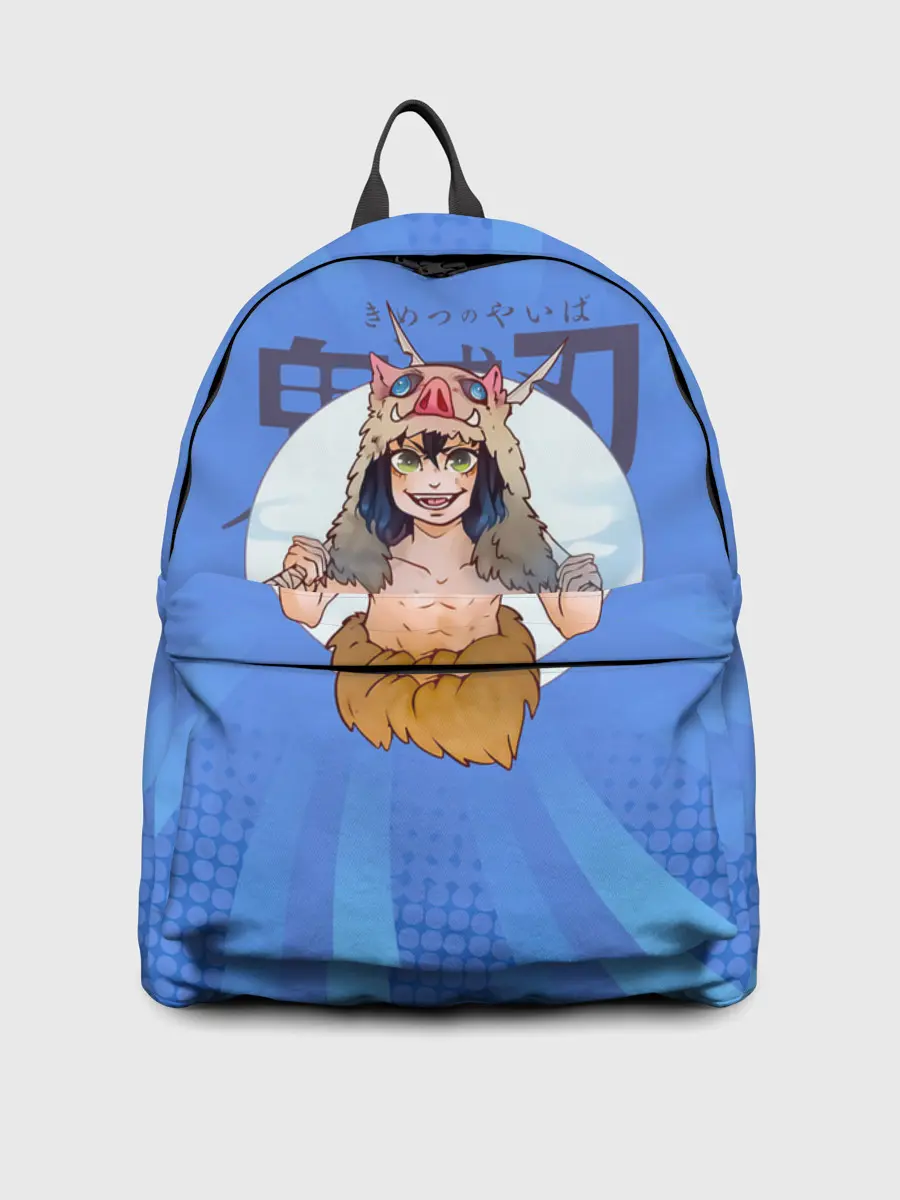 Рюкзак джинсовый / Иноске Хашибира Kimetsu no Yaiba