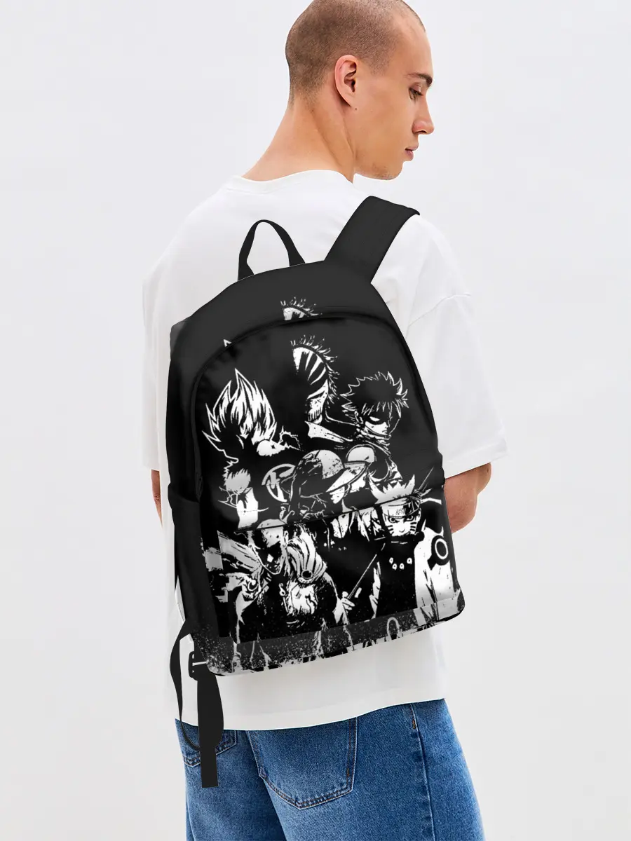 Рюкзак джинсовый / ГЛАВНЫЕ ГЕРОИ АНИМЕ