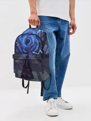 Рюкзак джинсовый / Solo Leveling