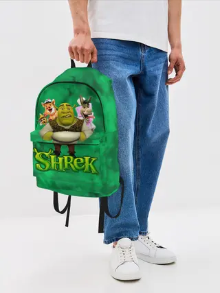 Рюкзак джинсовый / ШРЕК
