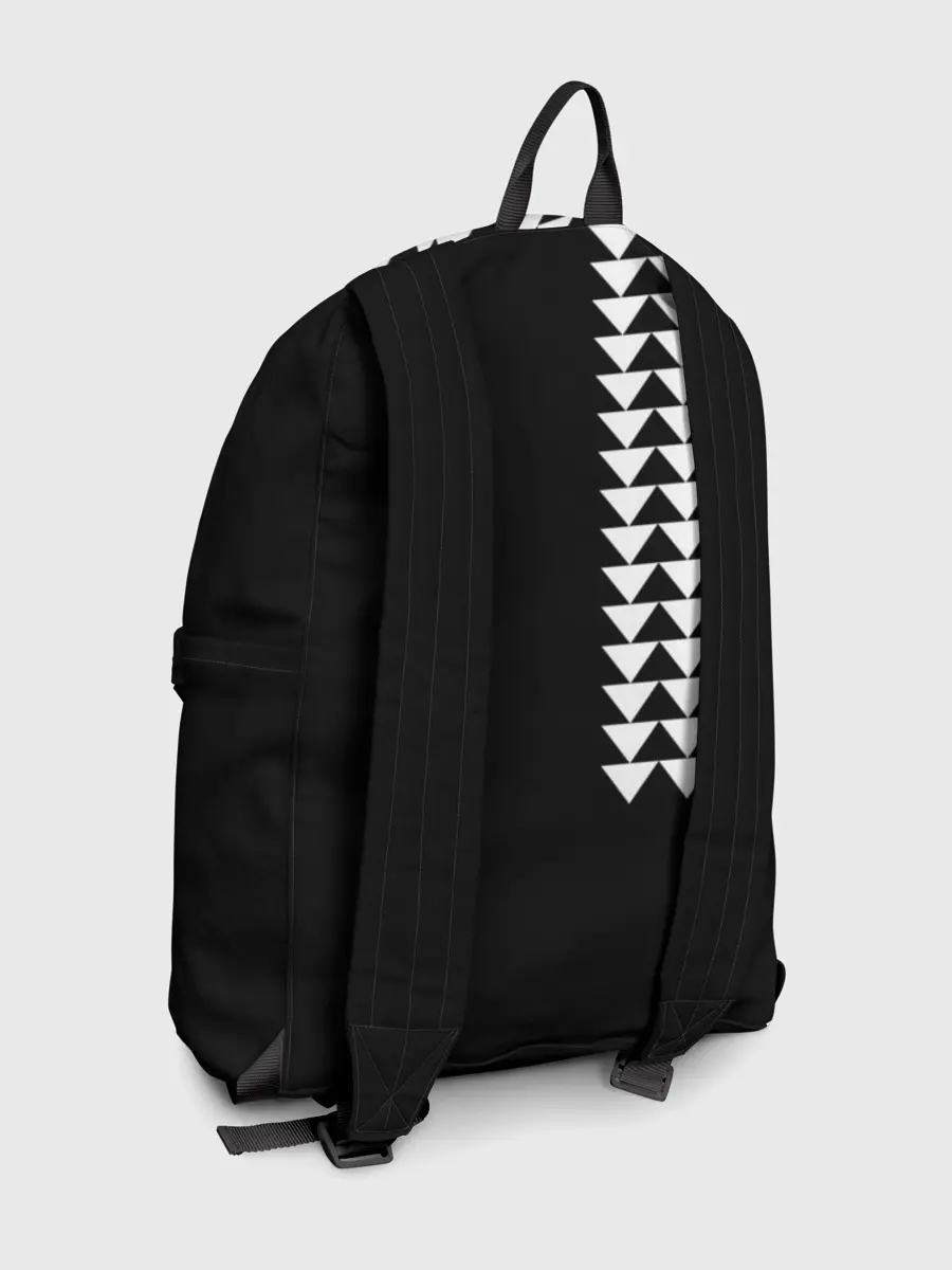 Рюкзак джинсовый / Джейсон Момоа тату узор