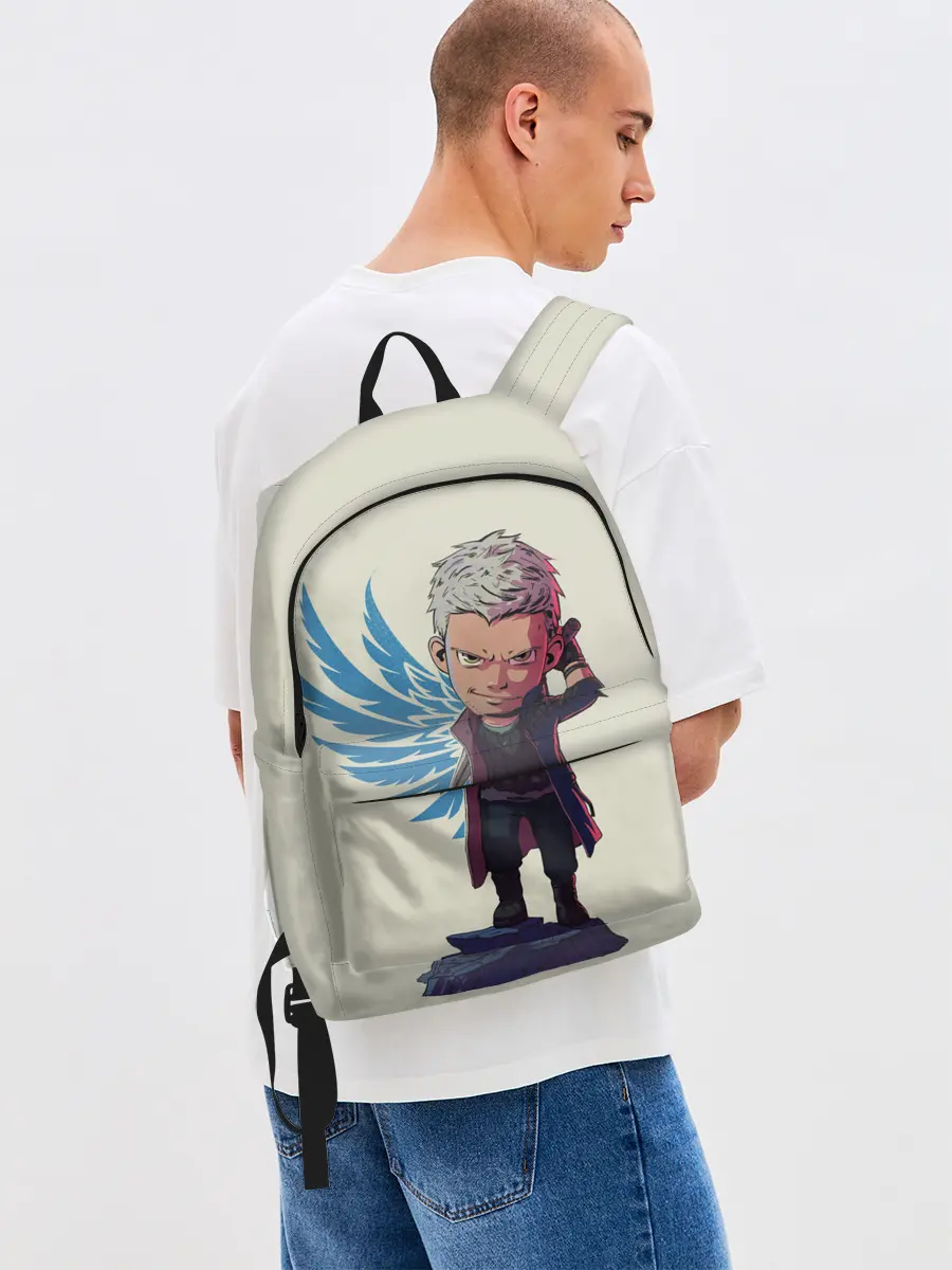 Рюкзак джинсовый / Nero Big head