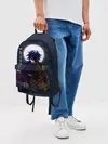 Рюкзак джинсовый / Гию Томиока Kimetsu no Yaiba